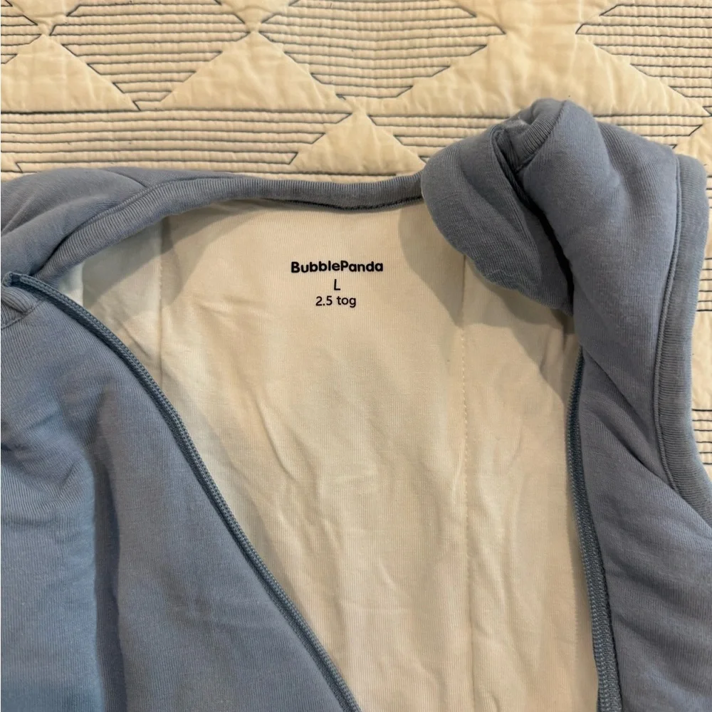 Woolino Baby Sleep Sack with Stripes - Picture 4 of 6